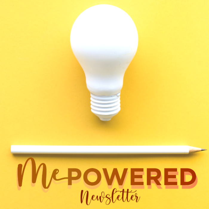Lightbulb with MePowered Newsletter